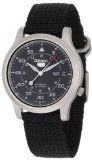 [セイコーインポート]SEIKO import 腕時計 海外モデル メッシュベルト 自動巻 ミリタリーウォッチ ブラック SNK809K2 メンズ 【逆輸入品】